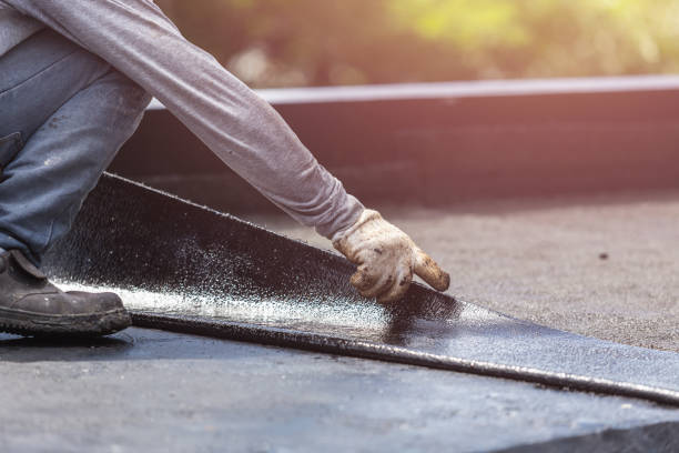 Professional Exterior Waterproofing technician working in Phoenix, IL